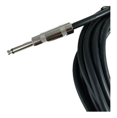 Imagen 3 de 9 de Cable Soundking Plug Recto Jack Trs 3 Metros Negro Cuota