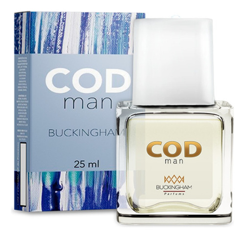 Perfume Cod Man Masculino Buckingham Amadeirado Intenso Alta Qualidade E Fixação