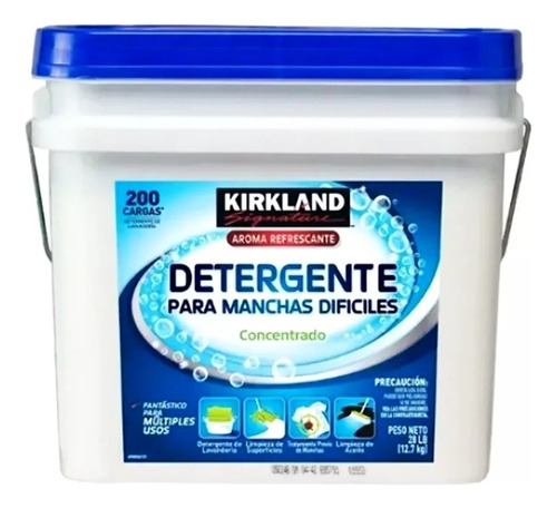 Detergente / Jabon En Polvo Multiusos Cubeta Con 12.7 Kg 