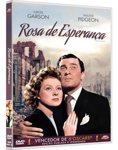 Rosa De Esperança - Dvd - Greer Garson - Walter Pidgeon