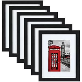 8x10 Picture Frame Set Of 6, Display Pictures 5x7 With ...