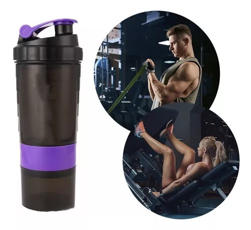 Vaso Mezclador Tipo Shaker Para Proteína Gym 500 Ml