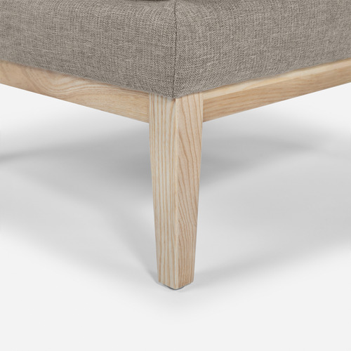 Poltrona Rosen Lucerna Tela Taupe Color Beige