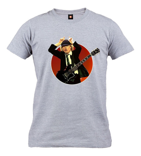 Remera Estampada Varios Diseños Angus Young