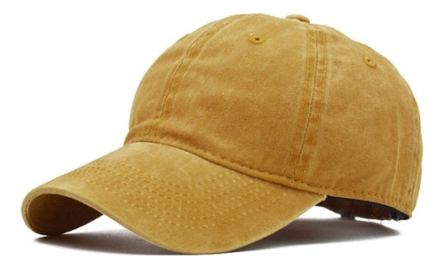 Gorra De Béisbol De Algodón Puro De Algodón Lavado Niños Alt