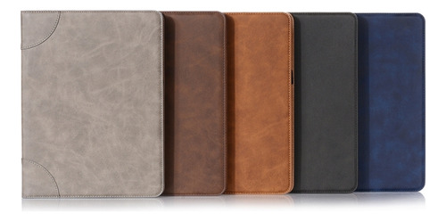 Funda De Piel Retro Tipo Libro Para iPad Pro 11 2024/iPad Pr