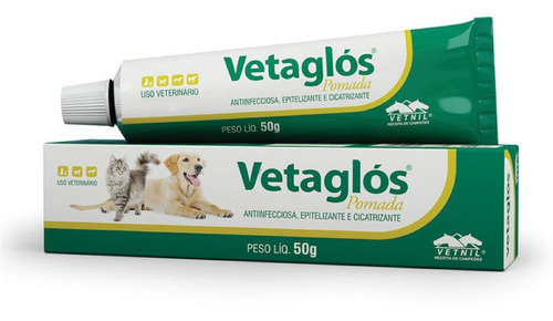 Vetaglos 50g - Pomada Cicatrizante