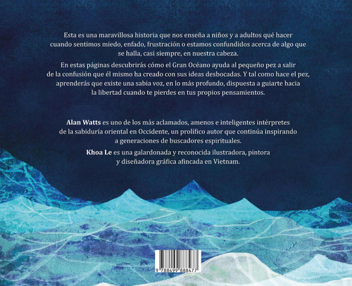 El pez que encontró el océano: Un cuento para niños y niñas de todas las edades, de Watts, Alan. Editorial Editorial Kairos, tapa dura en español, 2021