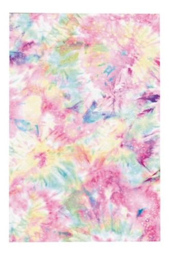 Adesivo Contact Estampado Tie Dye - 45cm X 10 Metros