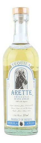 Paquete De 3 Tequila Arette Artesanal Suave Añejo 750 Ml