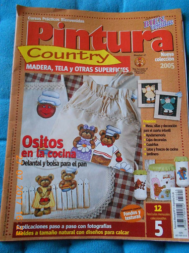 Lucheto Revista Fascic. N°5 Pintura Country S. Mongelos 2005