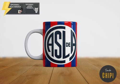 Taza Ceramica Importada San Lorenzo Futbol