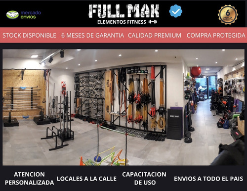 Soga Para Jalón Simple Con Tope Goma Triceps Full Mak