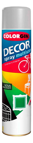Spray Colorgin Decor Cinza 360ml 8651