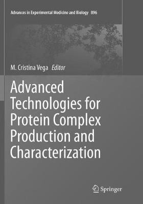 Libro Advanced Technologies For Protein Complex Productio...