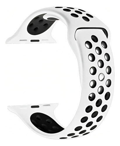 Pulseira Smartwatch De Silicone Champion Ultra 9 W69 49mm Cor Branco E Preto