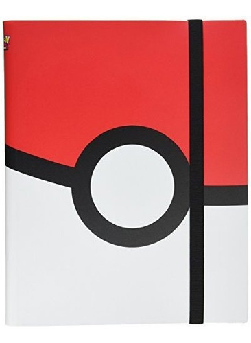 Poke Ball Full-view Pro Binder Para Pokmon 9 Pocket Card