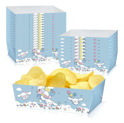 Csymzzx 24 Pcs Cinnamoroll Decoraciones De Cumpleaños Bandej