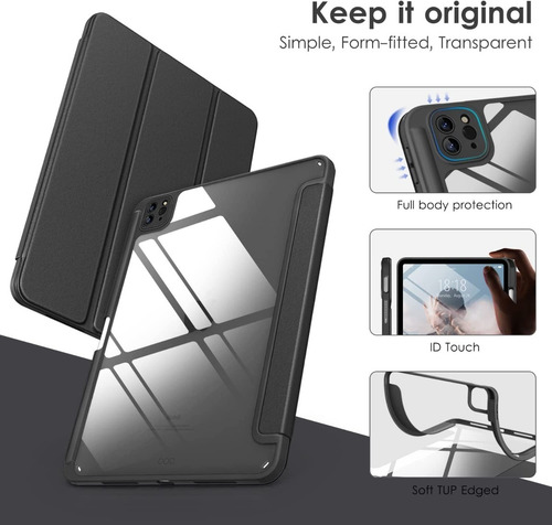 Funda Case Protector Smart @ iPad Pro 11 M1 M2 Portapencil