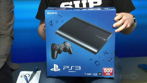 Ps3 Super Slim Nueva 500gb, 11 Juegos, Garantia 2 Años