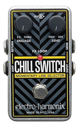 Pedal Electro Harmonix Chillswitch Line Selector Color Negro