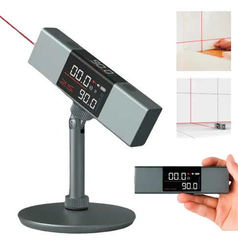 Medidor Proyector De Ángulos Regla Nivel Laser -