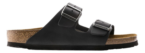 Sandalia Birkenstock Arizona Fl Schwarz - Wesport