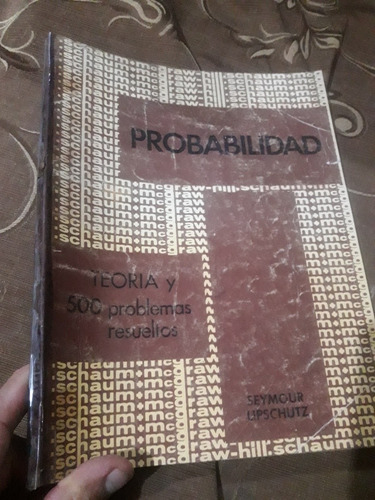 Libro Schaum Probabilidad Seymour Lipschutz