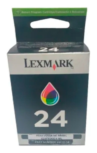 Cartucho  24 Lexmark Original De Color Z1400 / X3500 / X4500