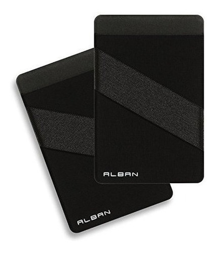 Alban 2 Pack Stick On Phone Pocket Wallet Titular De La Tarj