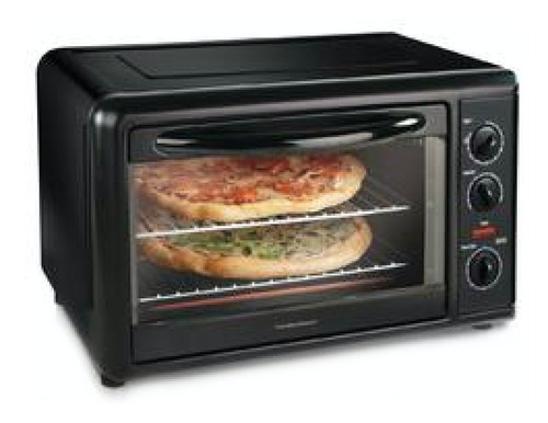 Horno de mesa eléctrico Hamilton Beach 31101 32L negro 120V