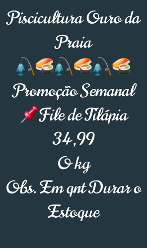 Imagem 2 de 2 de Filé De Tilápia