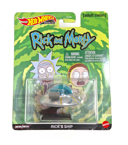 Hot Wheels Premium, Rick's Ship, Rick And Morty