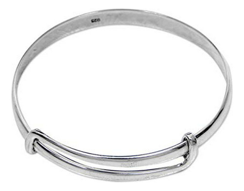 Brazalete - .925 Brazalete Tipo Esclava De Plata Esterlina, 