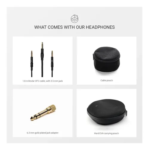 Meze Áudio 105 Aer | Fones De Ouvido Audiófilos Leves E Com Black