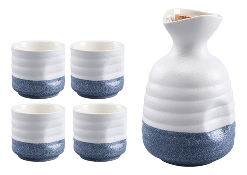 Juego De Tazas De Porcelana Japonesa, 1 Botella, 4 Tazas, Ho