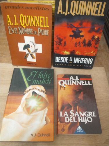 A. J. Quinnell - Lote De 4