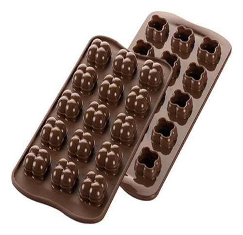 Forma 3d Silicone Bombom Chocolate Choco Game Silikomart