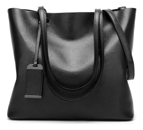 Bolso De Hombro De Mano De Color Sólido De Moda Para Mujer