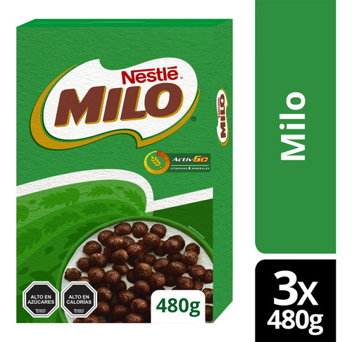 Cereal Milo® 480g Pack X3