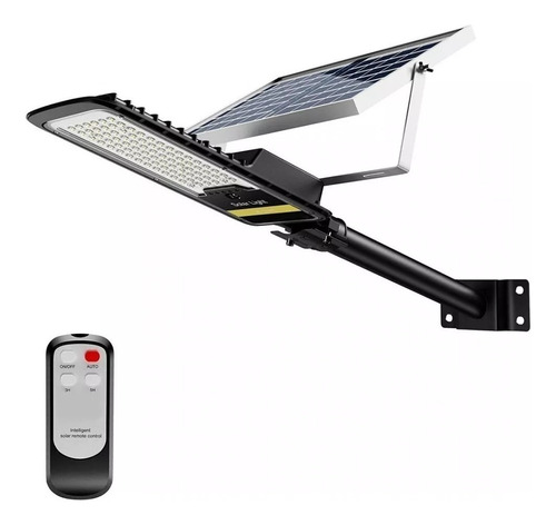 Lampara Led 80w Con Panel Solar Y Control Remoto P/exterior