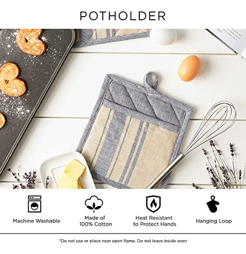 Colección De Cocina Herringbone Dii, Agarrador De Ollas,