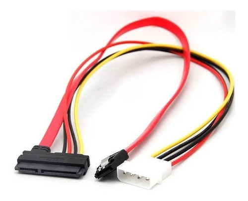 Extension Cable Sata 15+7 Pines A 4 Pin Ide Molex Y Sata