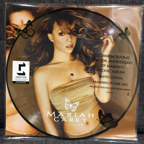 Picture Disc Mariah Carey - Butterfly [lp - Vinil Importado]