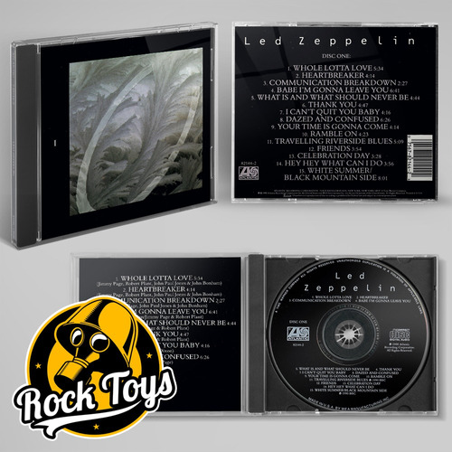 Led Zeppelin - 1 1990 Cd Vers. Usa (Reacondicionado)