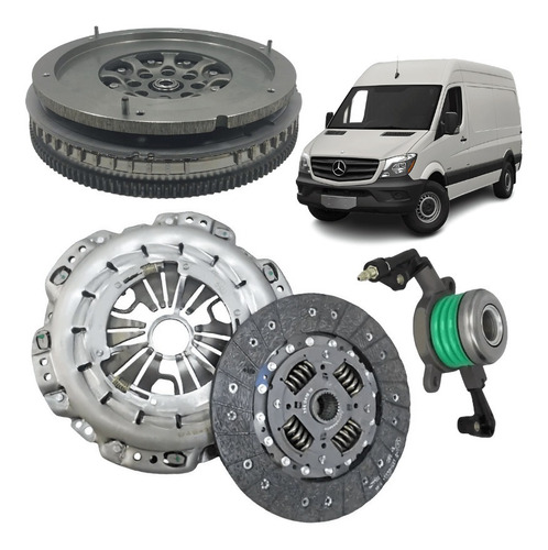 Volante Bi Massa Kit Embreagem Atuador Para Sprinter 2012/