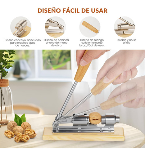 Cascanueces, Herramienta Para Romper Nueces, Herramienta