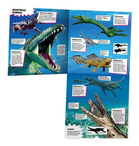 Imagen 2 de 4 de Mi Libro De Extintos Dinosaurios - Español