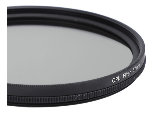 Câmera De Filtro Cpl Com Revestimento De Dupla Face Em Liga