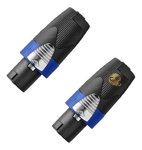 2 Conector Speakon Macho 4 Contactos Profesional Artekit Cjf